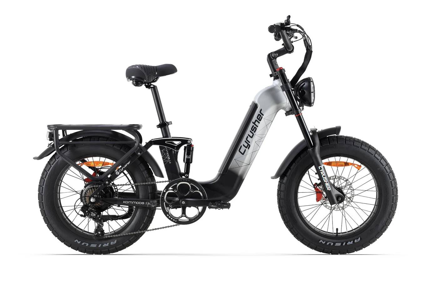 Cyrusher Kommoda 3.0 E-Bike GR 20" 48V/960Wh/150kg 110km Fatbike