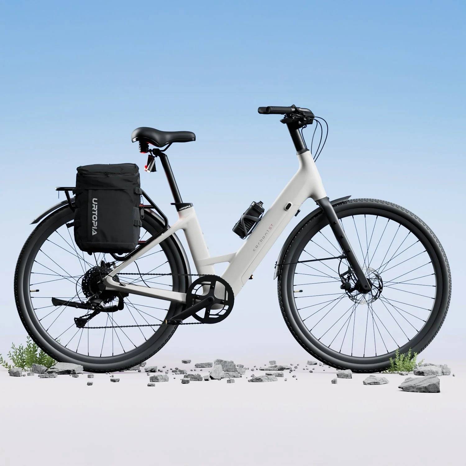 Urtopia Carbon 1 Step-Thru E-Bike SW 28" 352,8Wh 130km Citybike