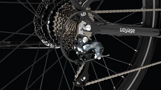 Cyrusher Asuka E-Bike OR 28" 36V/14Ah/504Wh/150kg 120km Citybike