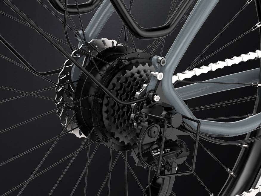 Koolux X3 Commuter E-Bike RT 26" 48V/648Wh/120kg 85km Citybike