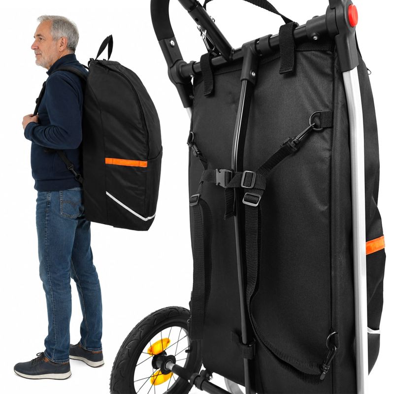 Rolektro, Anhänger, Einkaufstrolley mit Adapter, 340x280x720mm