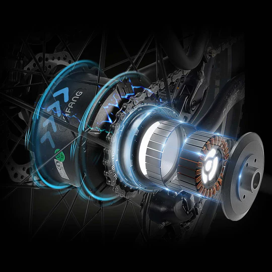 Cyrusher Trax E-Bike WS 26" 52V/20Ah/1040Wh/150kg 120km Citybike