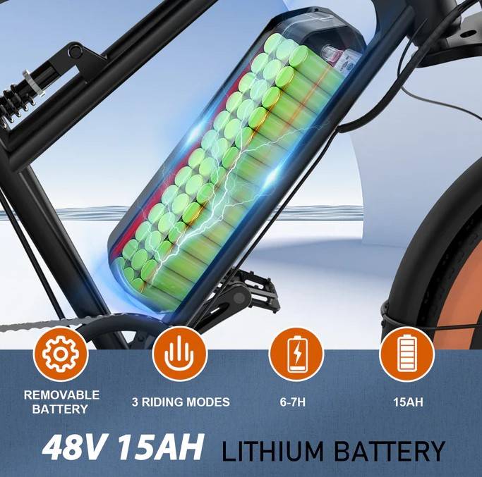 Colorway BK29 E-Bike SW 20" 48V/15Ah/720Wh/120kg 80km Fatbike