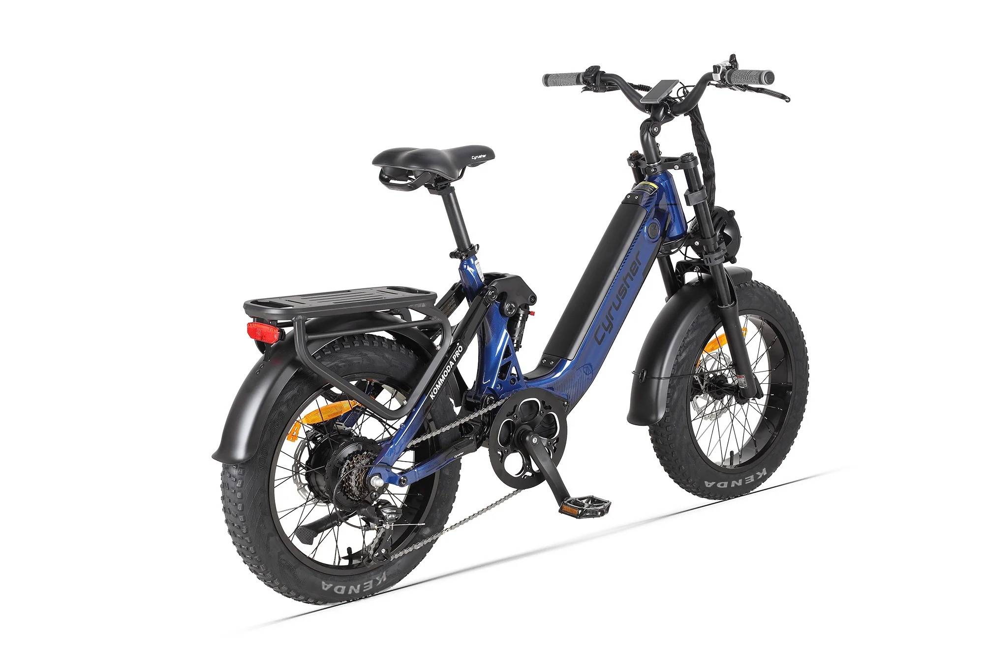 Cyrusher Kommoda Pro E-Bike BL 20" 52V/1040Wh/150kg 110km Fatbike