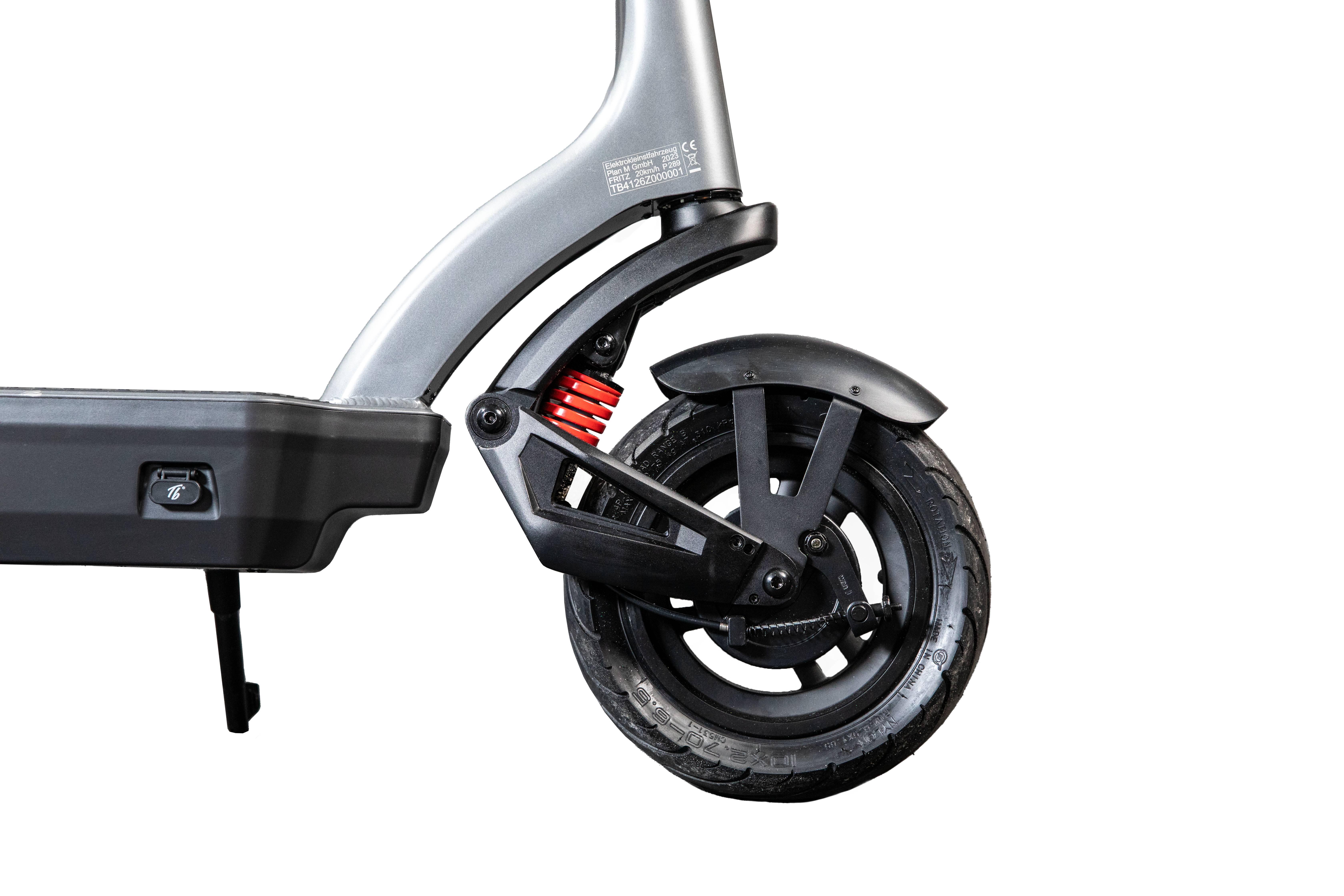 Trittbrett Fritz GR 22kmh 60km 500W 1620W 150kg E-Scooter ABE