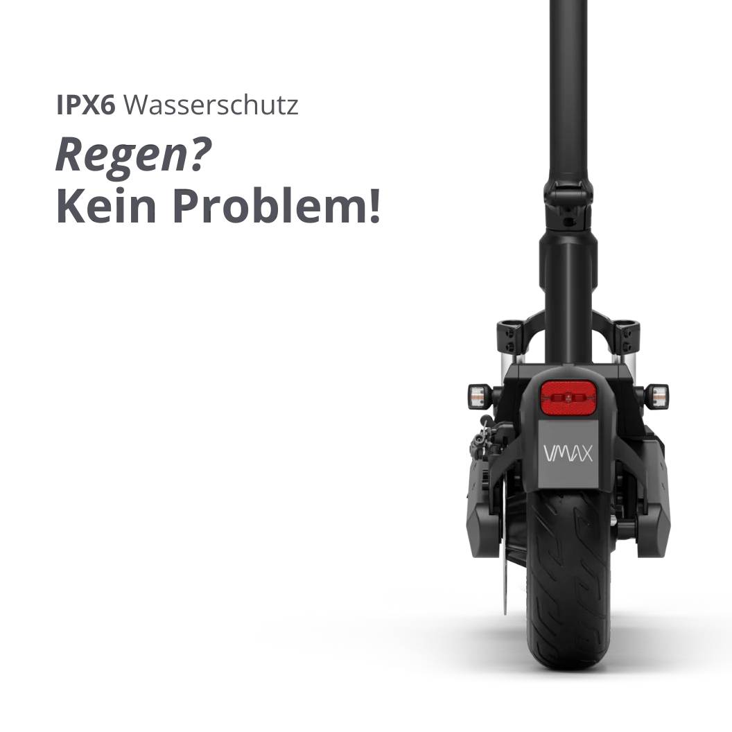 VMAX NEW VX2 HUB SW 22kmh 70km 500W 1900W 130kg E-Scooter ABE