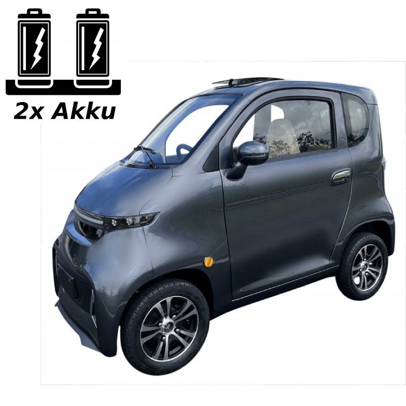 Futura Two Li 2xAkku Li-Io 45kmh/1500W/2x52Ah GR E-Kabinenroller