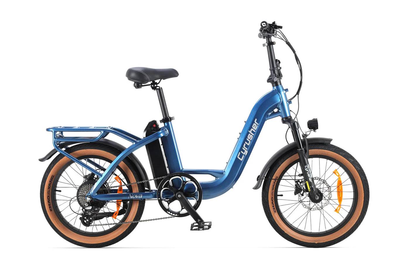 Cyrusher Nova E-Bike BL 20" 36V/15Ah/540Wh/150kg 90km Citybike