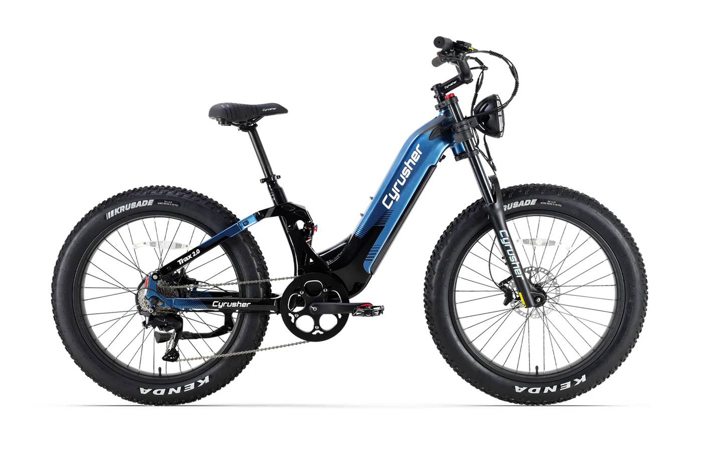 Cyrusher Trax 2.0 E-Bike BL 26" 1040Wh/150kg 120km Mountainbike