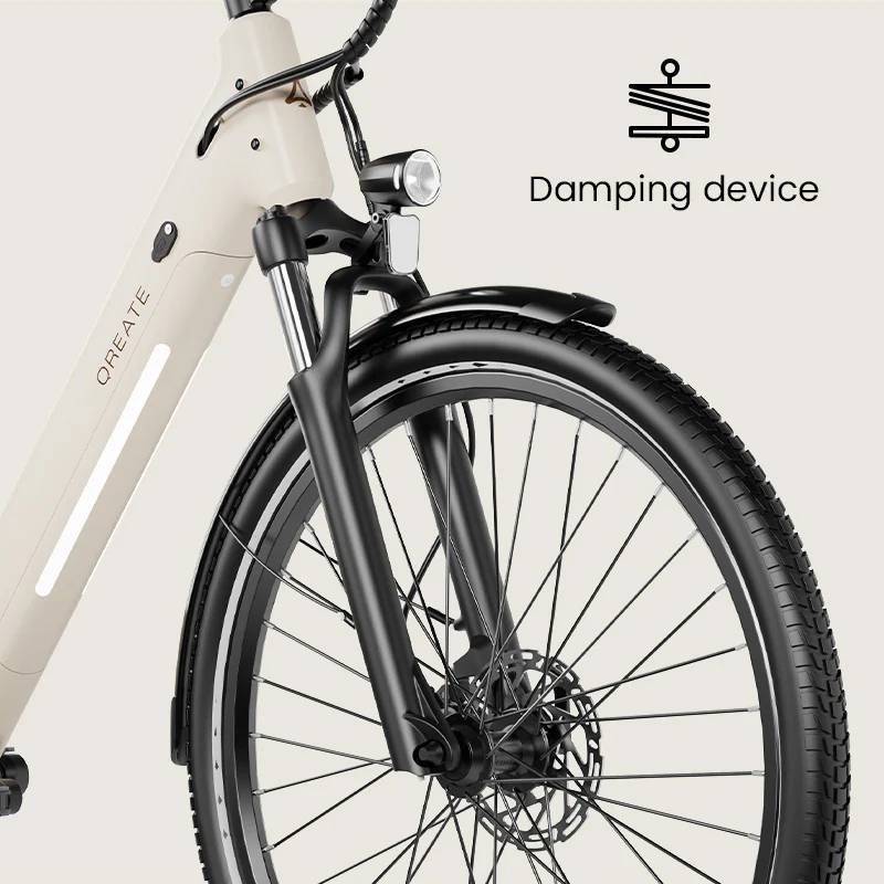Qreate City Air E-Bike SW 27,5" 36V/486Wh/150kg 90km Citybike
