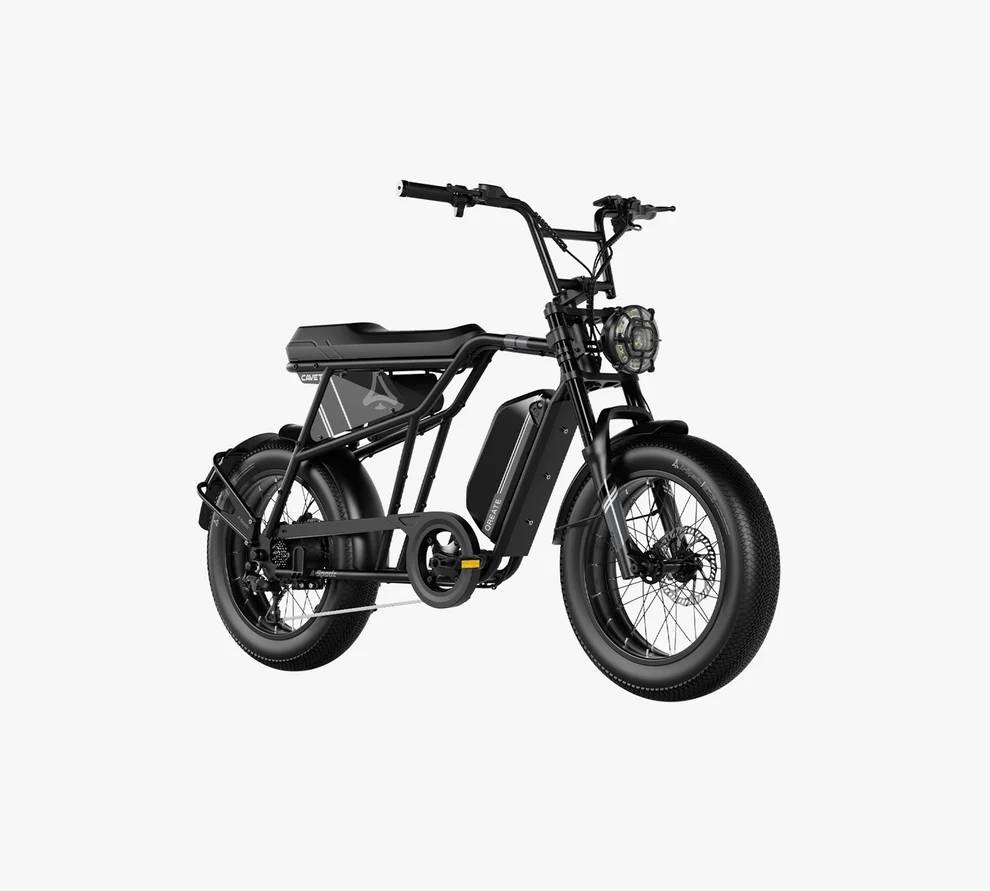 Qreate CAVET AIR E-Bike SW 20" 48V/748,8Wh/180kg 100km Mopedbike