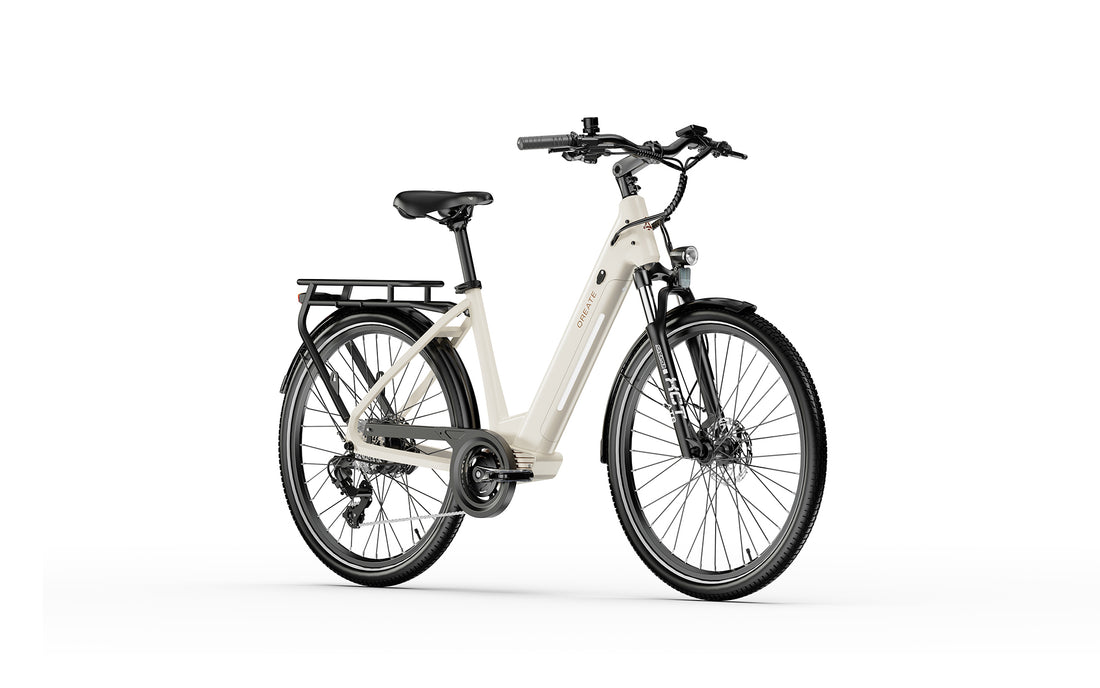 A-Spadz QREATE City Pro E-Bike GR 27,5" 540Wh 100km Citybike