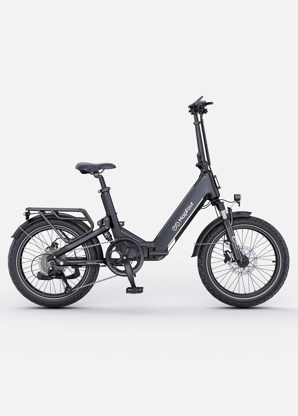 MapFour Loop E-Bike SW 20" 48V/15Ah/720Wh/150kg 120km Klapprad