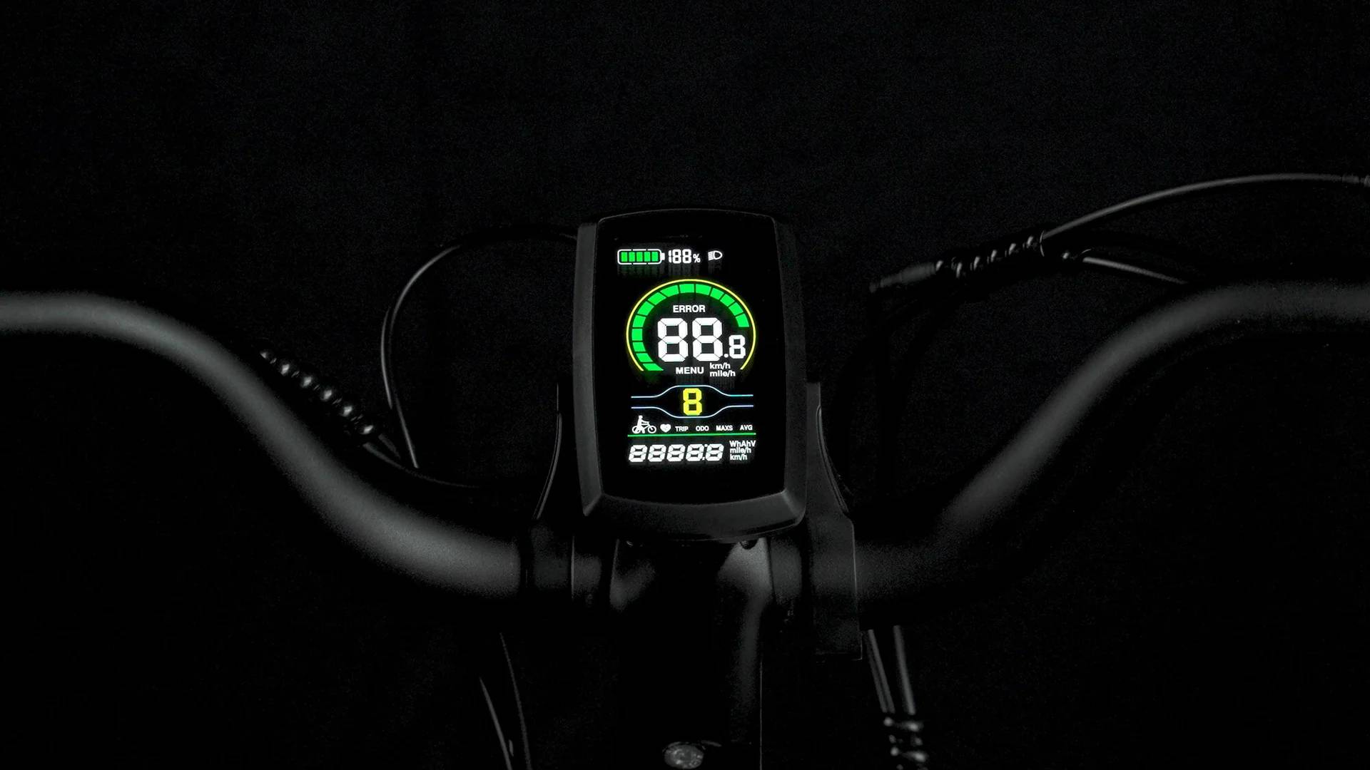 AB AUGUST Cyrusher Rover E-Bike SW 26" 52V/811,2Wh/150kg 100km Mountainbike