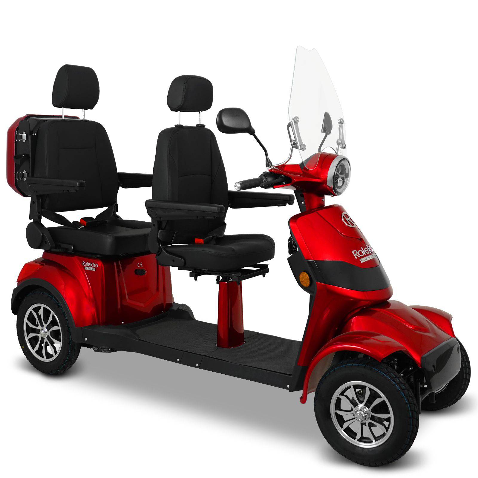 Rolektro E-Quad 15 V.3 Duo Prem Li-Io 15kmh/1500W RT Seniorenmobil