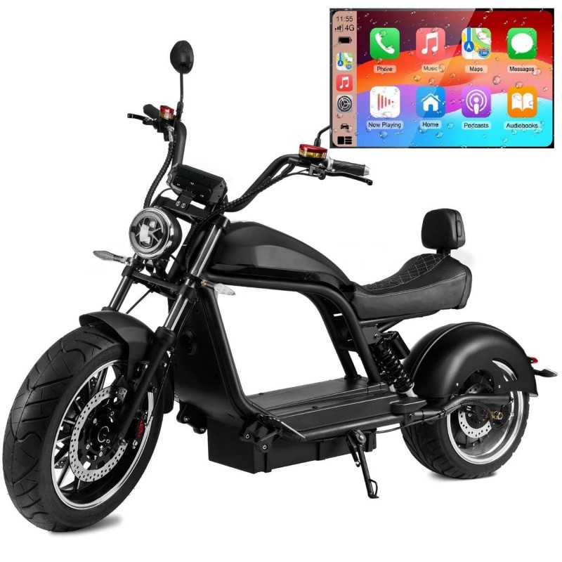 Futura HL 6.0 7 Zoll Display Li-Io 45kmh/3000W/45Ah SW E-Chopper