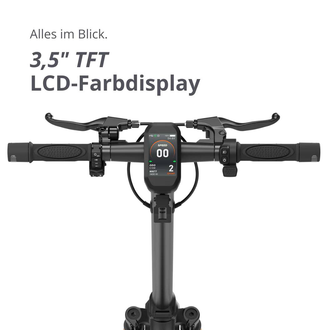 VMAX NEW VX2 GEAR SW 22kmh 80km 500W 1400W 130kg E-Scooter ABE