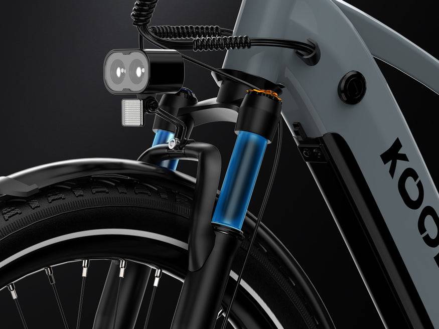 Koolux X3 Commuter E-Bike RT 26" 48V/648Wh/120kg 85km Citybike