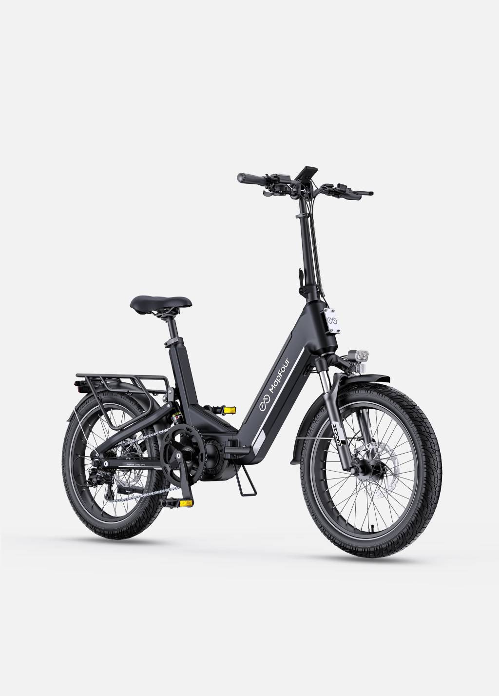 MapFour Loop Pro E-Bike SW 20" 48V/720Wh/150kg 160km Klapprad