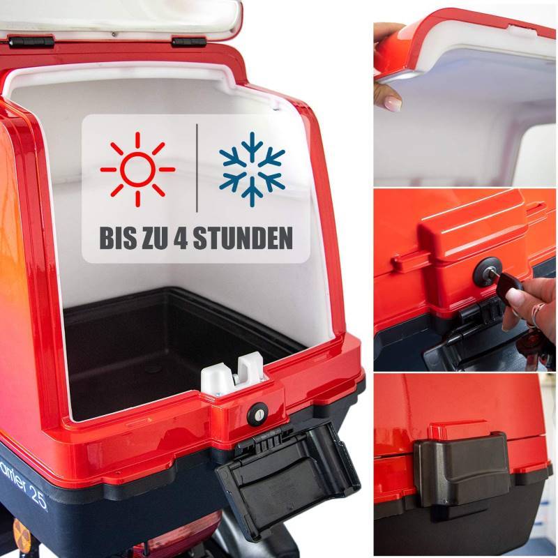 Rolektro E-Carrier 25 V.3 Li-Io 25kmh/1000W/32,5Ah SRT E-Roller