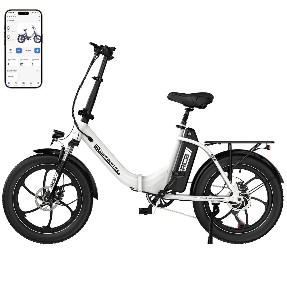 RCB ROCK OUR LIFE RK6 E-Bike PI|SW|WS 20" 561,6Wh 80km Klapprad