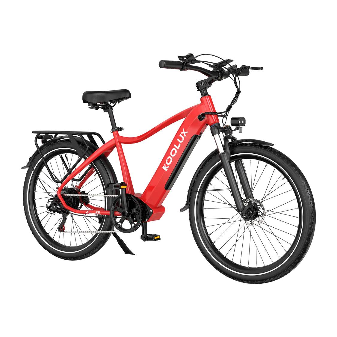 Koolux X3 Commuter E-Bike RT 26" 48V/648Wh/120kg 85km Citybike