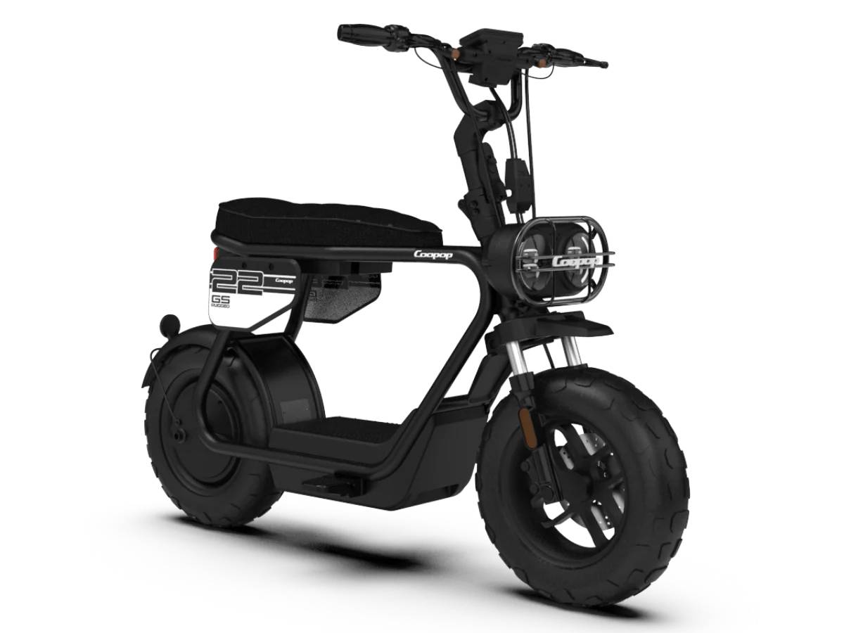 Coopop Rugged GS 25 E-Bike SW 10" 48V/1440Wh/100kg 60km Mopedbike