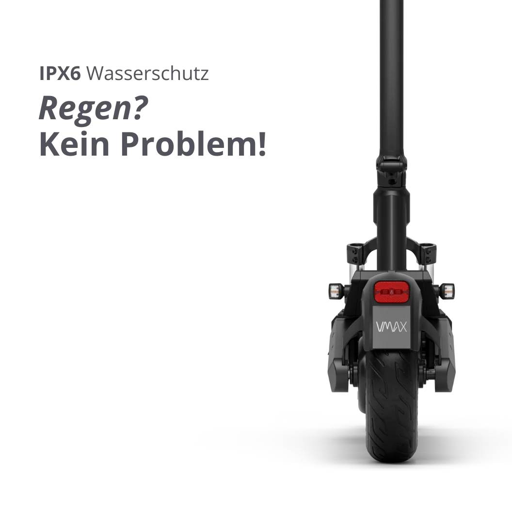 VMAX NEW VX2 GEAR SW 22kmh 50km 500W 1400W 130kg E-Scooter ABE