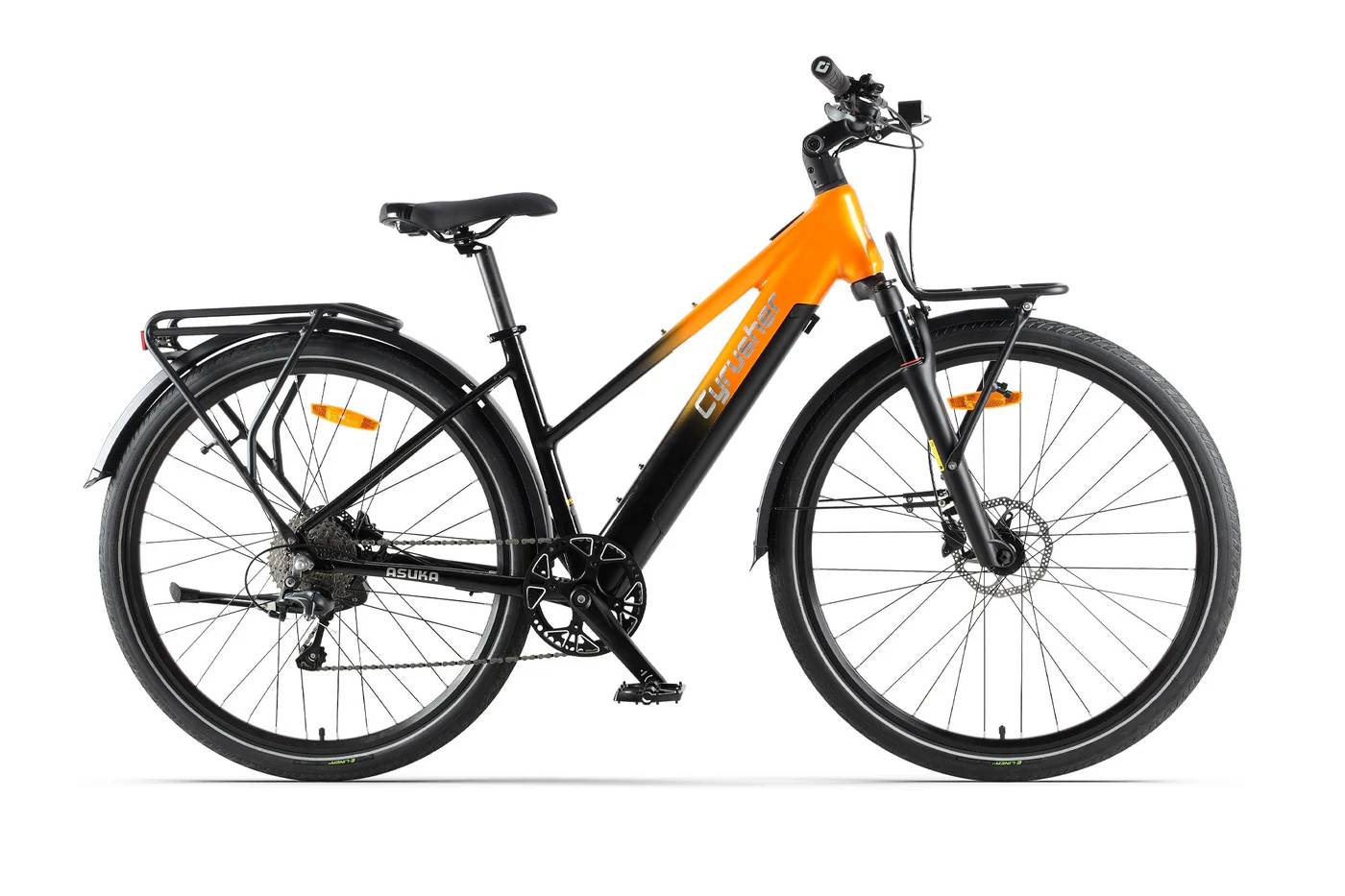 Cyrusher Asuka E-Bike OR 28" 36V/14Ah/504Wh/150kg 120km Citybike