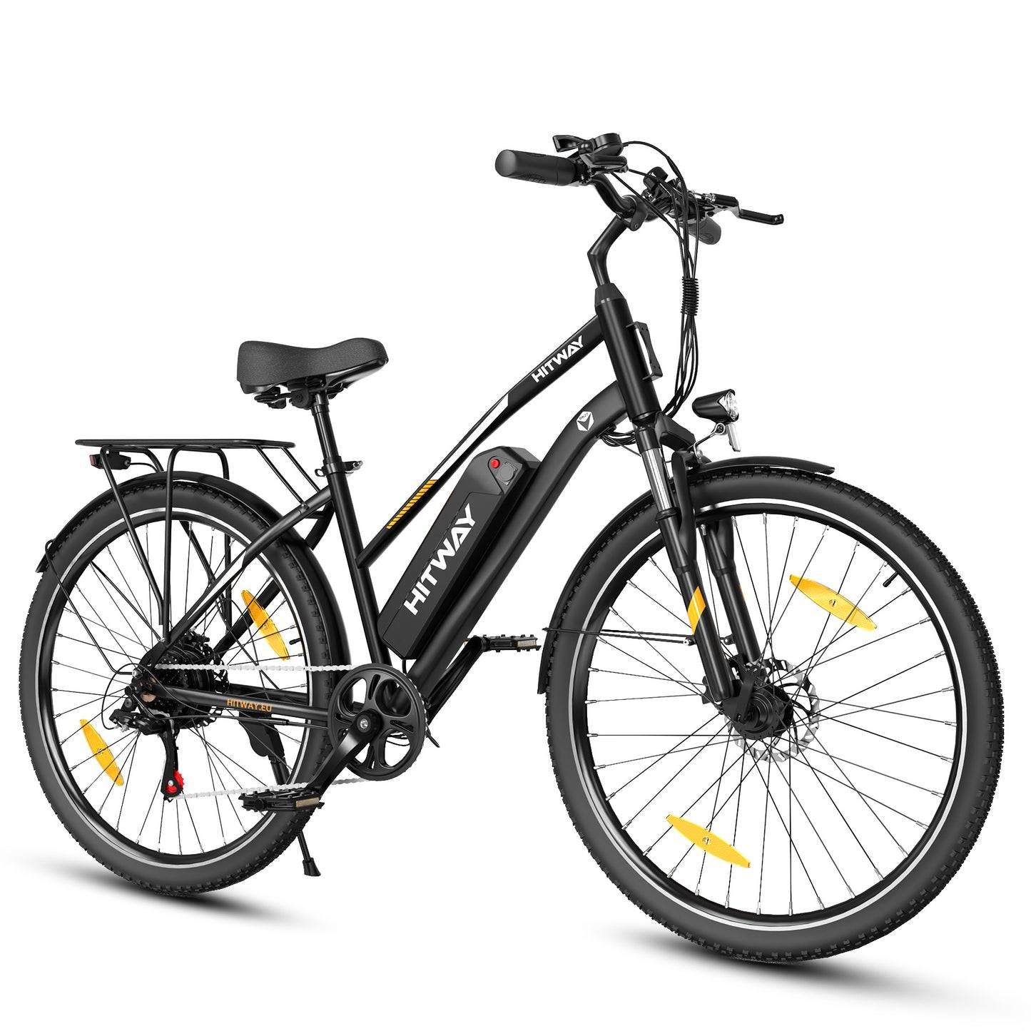 HITWAY BK27 E-Bike SW 28" 36V/12Ah/432Wh/120kg 90km Citybike