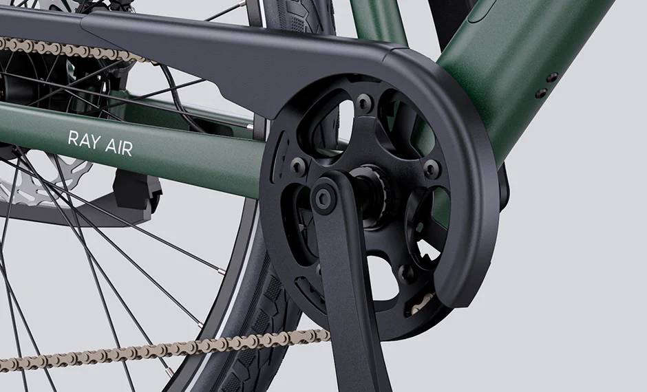 MapFour Ray Air ST E-Bike GN 28" 36V/360Wh/120kg 100km Citybike