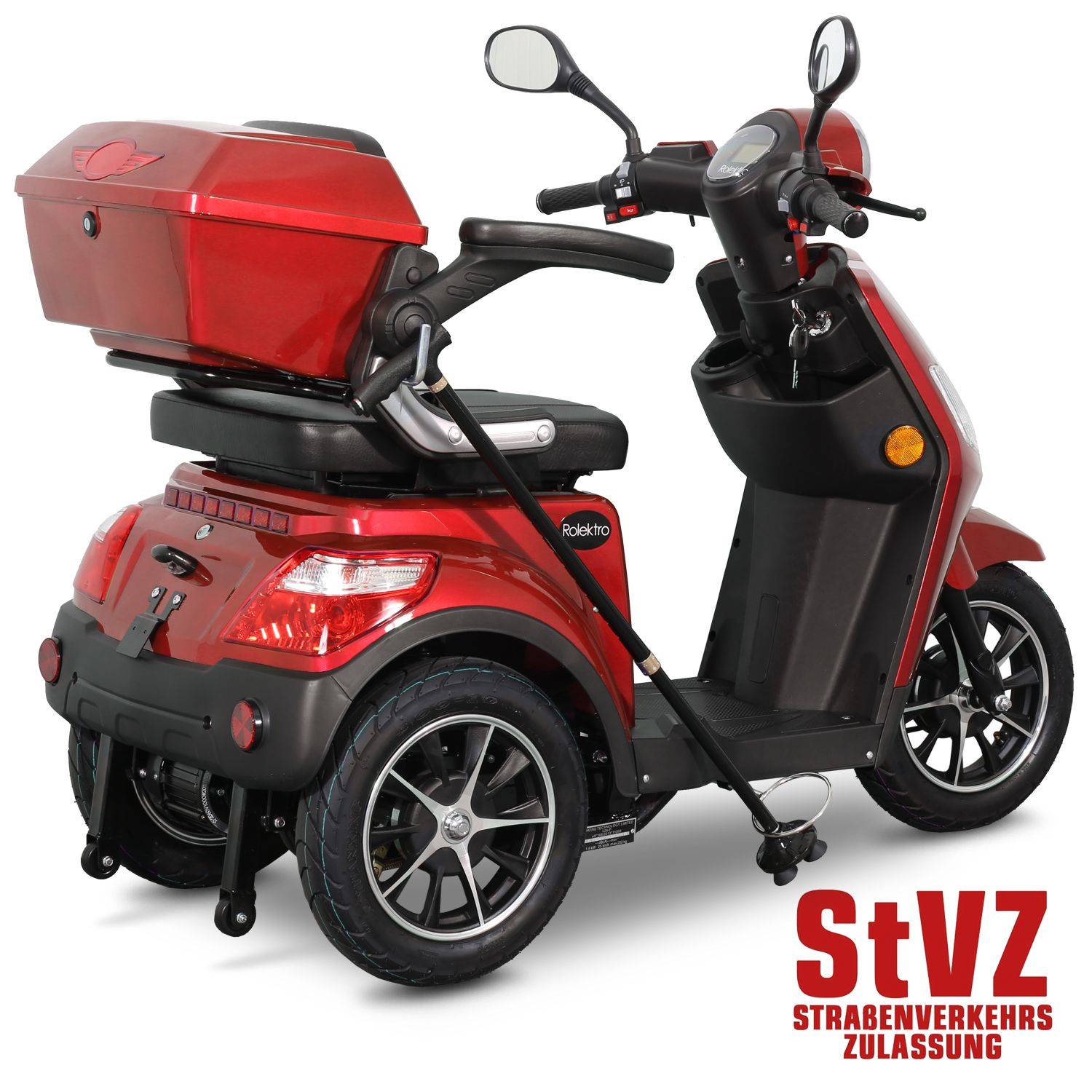 Rolektro E-Trike 15 V.3 Li-Io 15kmh/1000W/30Ah RT Seniorenmobil