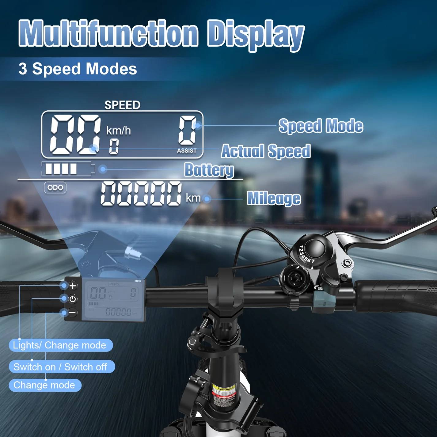 Koolux BK6S E-Bike SW 20" 48V/15,6Ah/748,8Wh/120kg 95km Klapprad