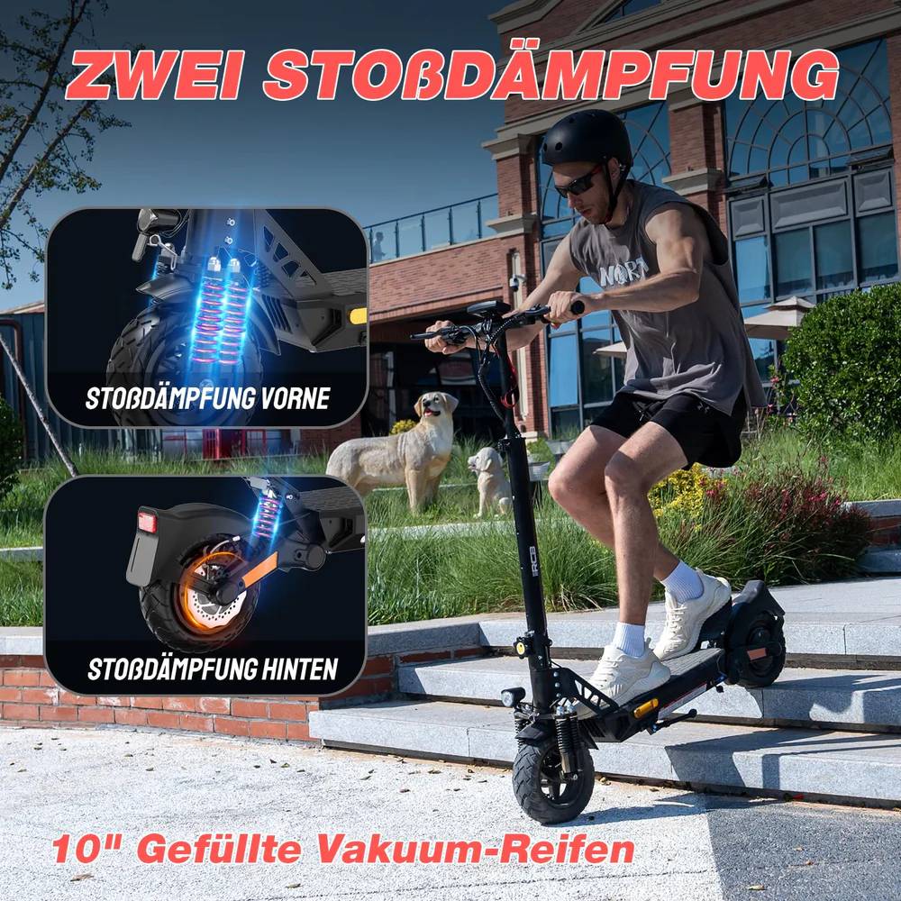 RCB ROCK OUR LIFE D5 ABE SW 22kmh 100km 500W 150kg E-Scooter ABE