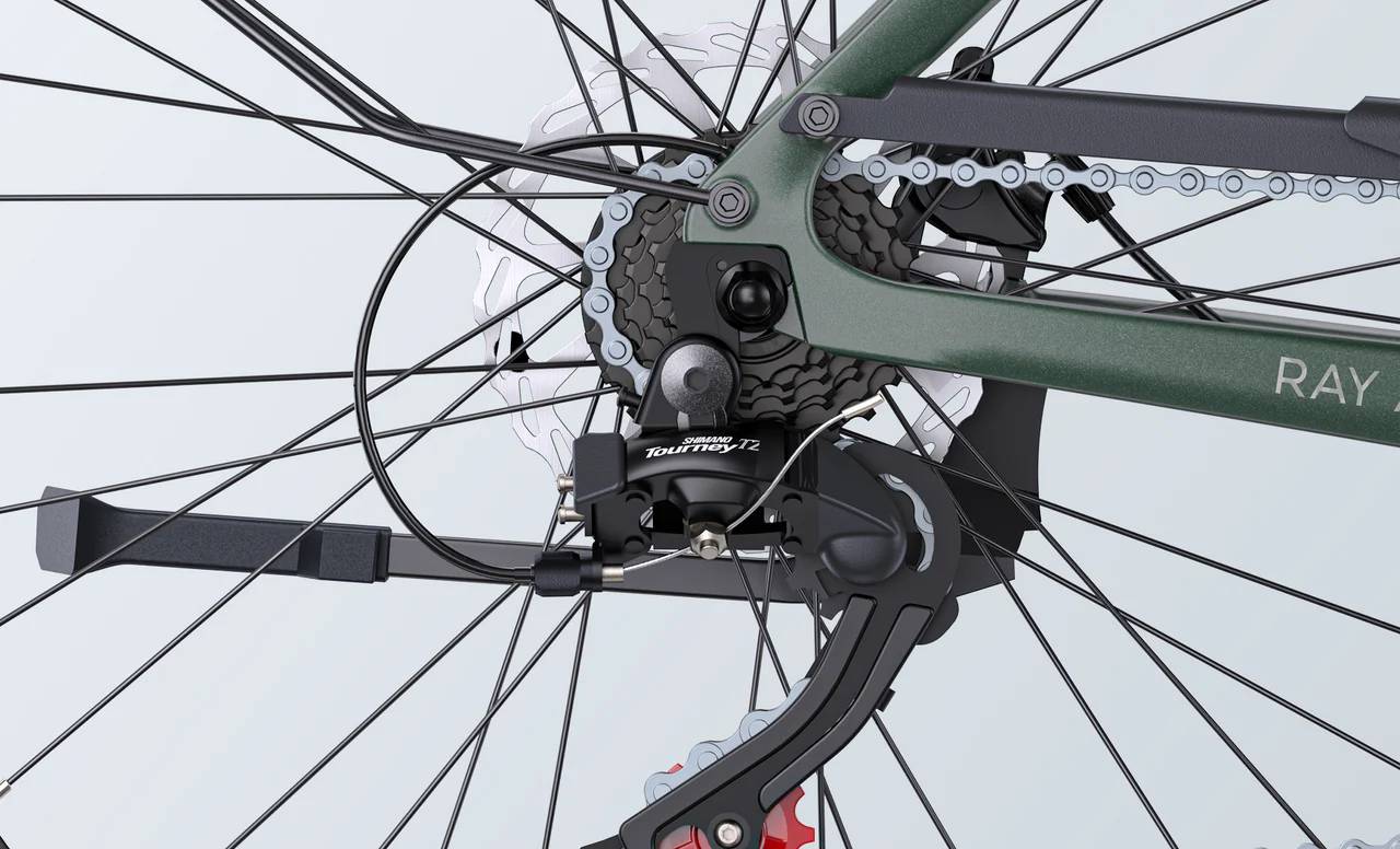 MapFour Ray Air E-Bike GN 28" 36V/10Ah/360Wh/120kg 100km Citybike