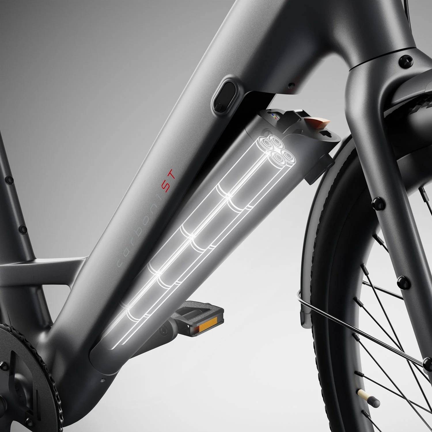 Urtopia Carbon 1 Step-Thru E-Bike SW 28" 352,8Wh 130km Citybike