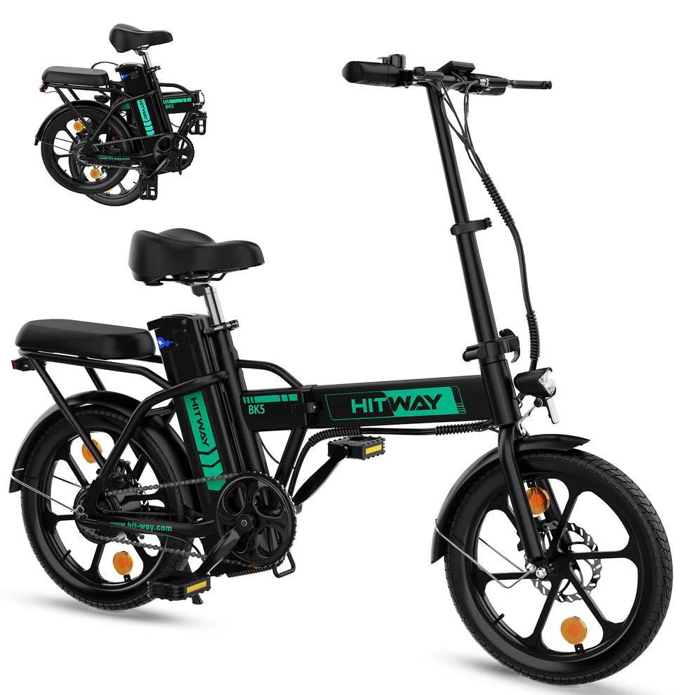 HITWAY BK5 E-Bike SW 16" 36V/8,4Ah/302Wh/120kg 70km Klapprad