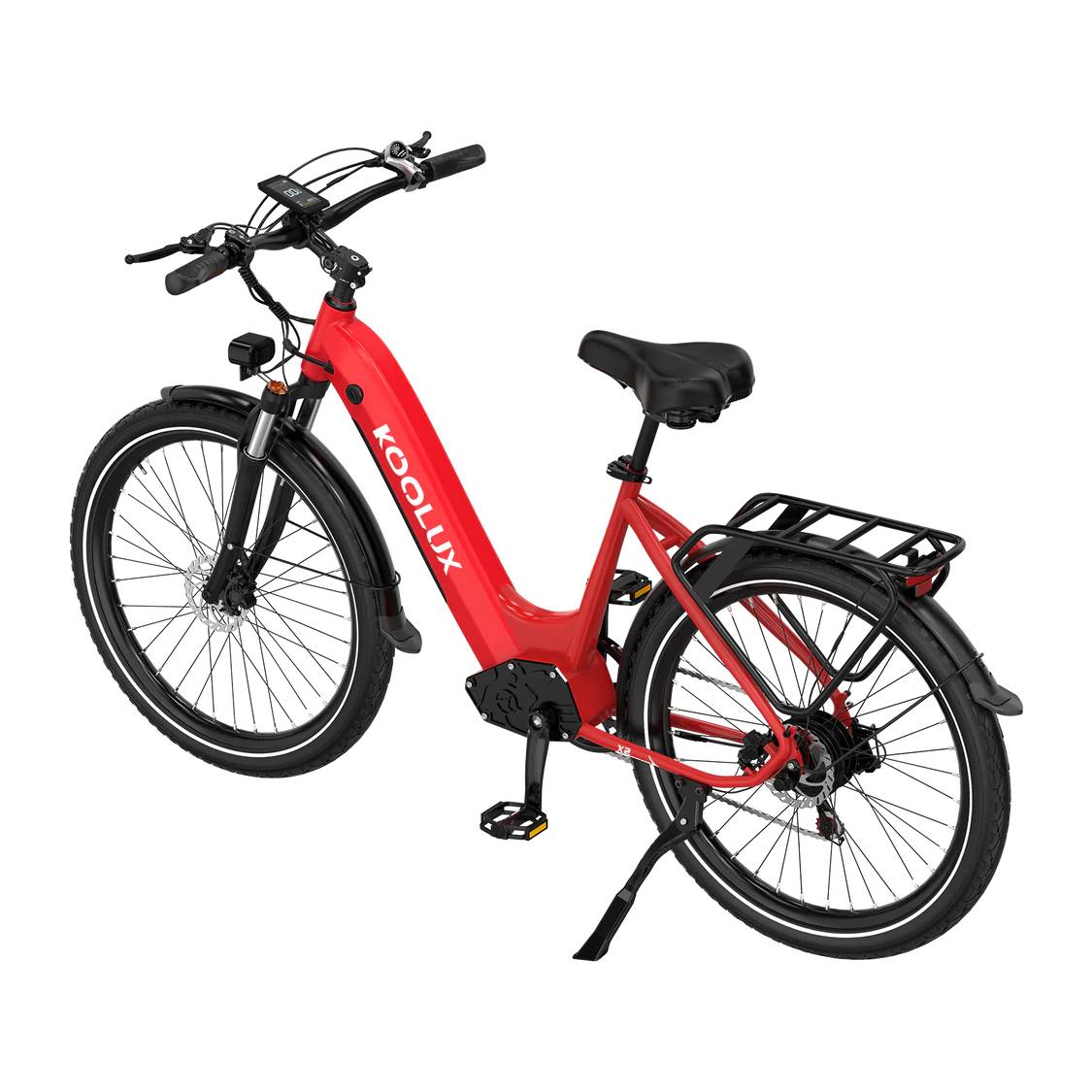 Koolux X2 Commuter E-Bike RT 26" 48V/648Wh/120kg 85km Citybike