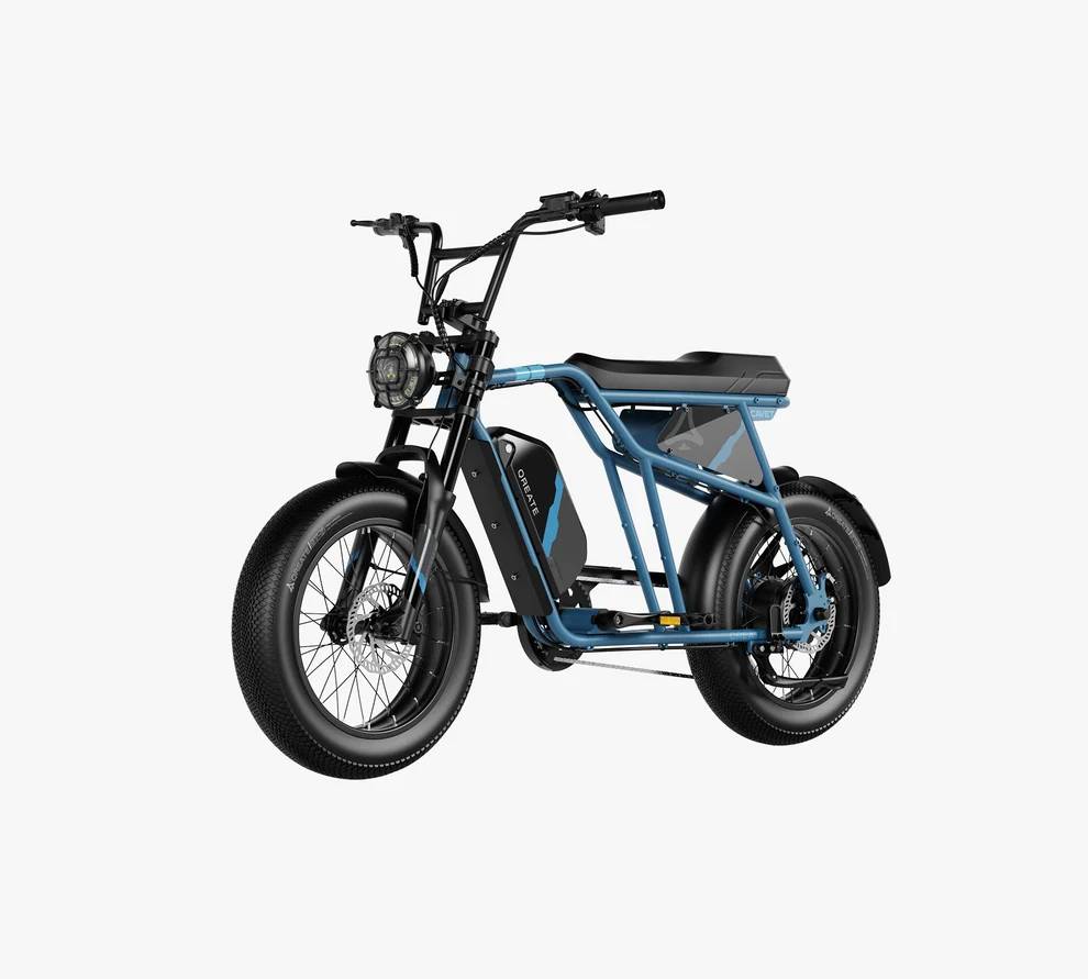 Qreate CAVET AIR E-Bike UBL 20" 48V/748,8Wh/180kg 100km Mopedbike