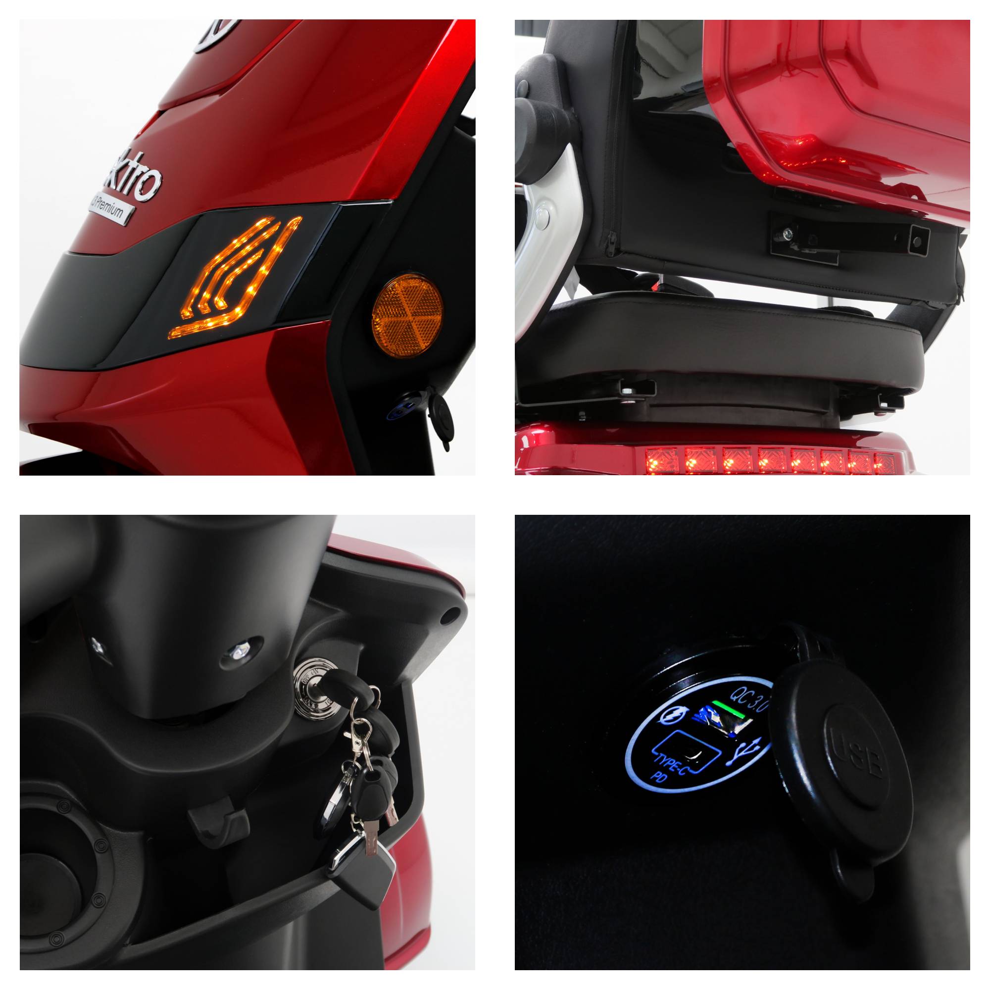 Rolektro E-Trike 15 V.3 Prem Li 15kmh/1kW/30Ah RT Seniorenmobil