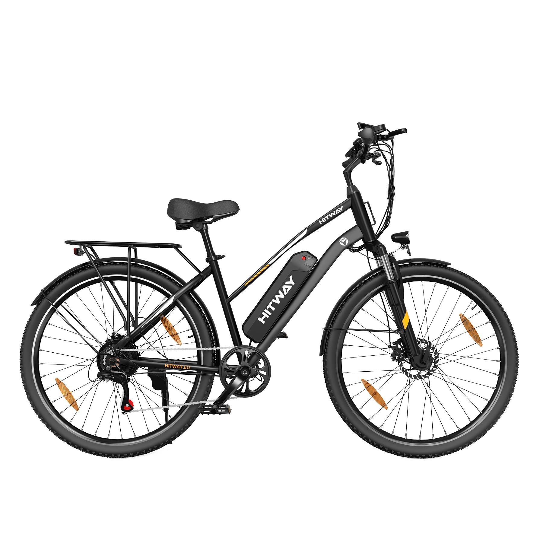 HITWAY BK27 E-Bike SW 28" 36V/12Ah/432Wh/120kg 90km Citybike
