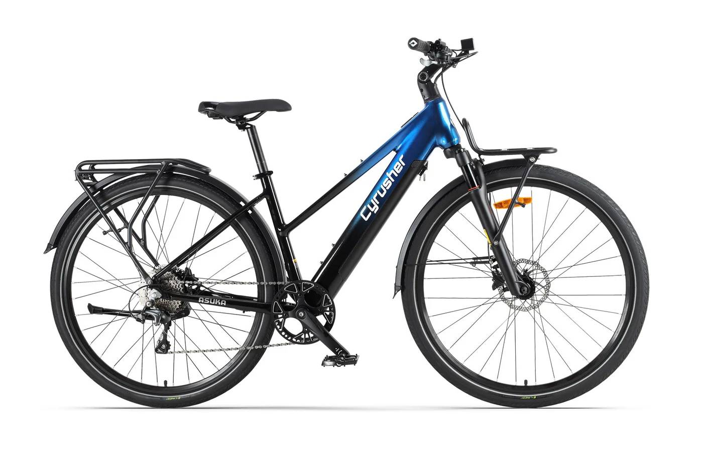 Cyrusher Asuka E-Bike BL|OR|SW 28" 36V/504Wh/150kg 120km Citybike