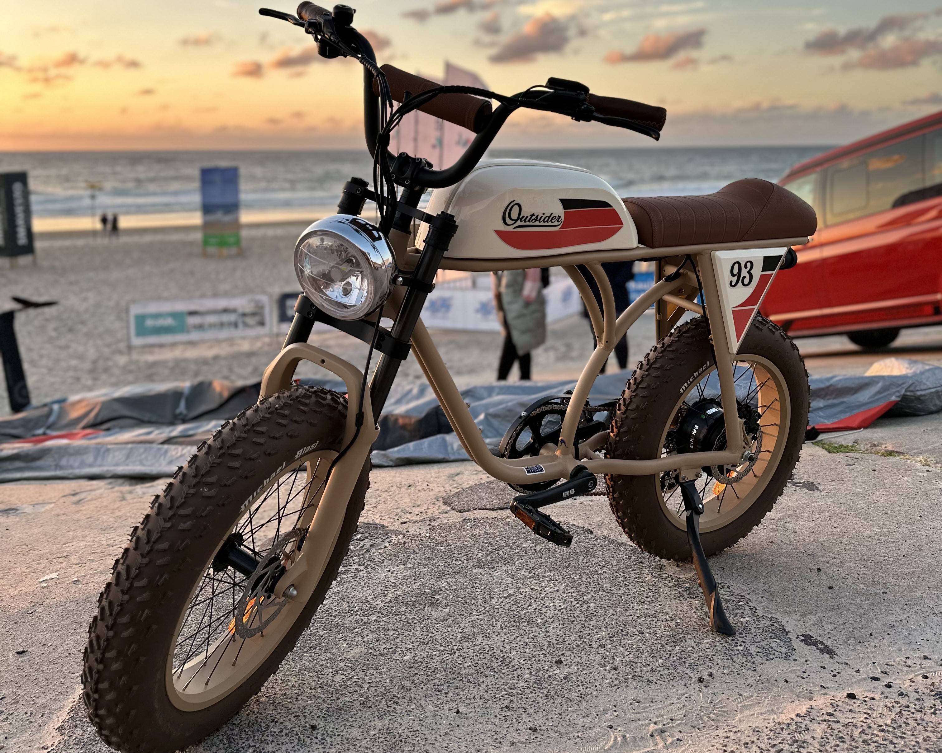 MC E-BIKE Outsider S Pro E-Bike BE|SW 20" 672Wh 80km Fatbike