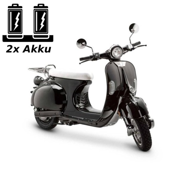 Futura Classico Li SE 2xAkku 25kmh | 45kmh/3kW/2x20Ah E-Roller
