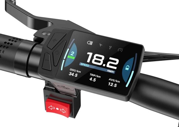 ADO AIR-20-Pro E-Bike BL|GR 20" 36V/345Wh/120kg 100km Klapprad