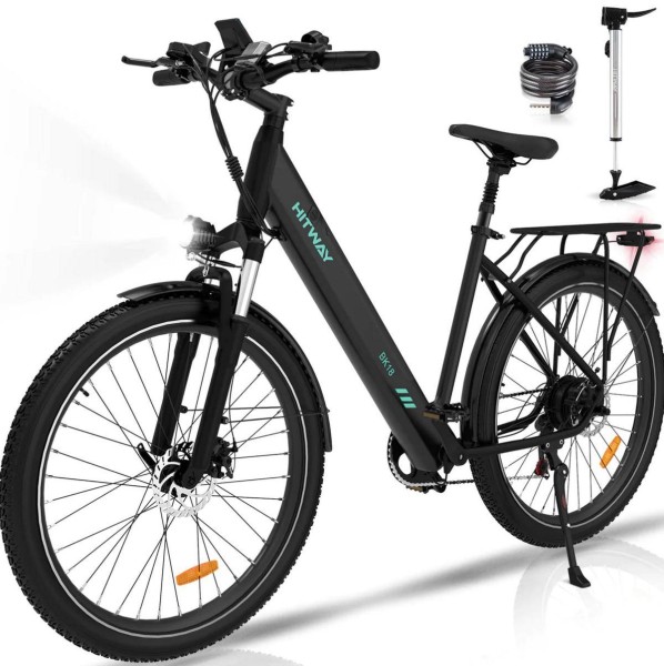 HITWAY BK18 E-Bike SW|WS 28" 36V/432Wh/120kg 80km Mountainbike
