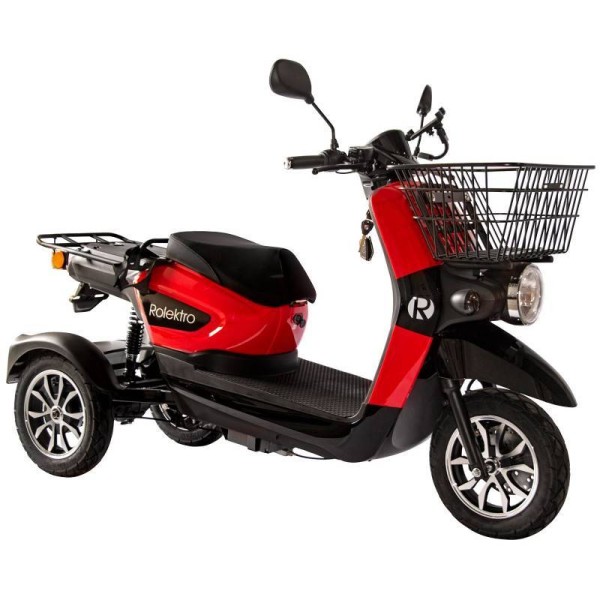 Rolektro E-Carrier 25 V.2 Blei 25kmh/1000W/32Ah/70km SRO E-Roller